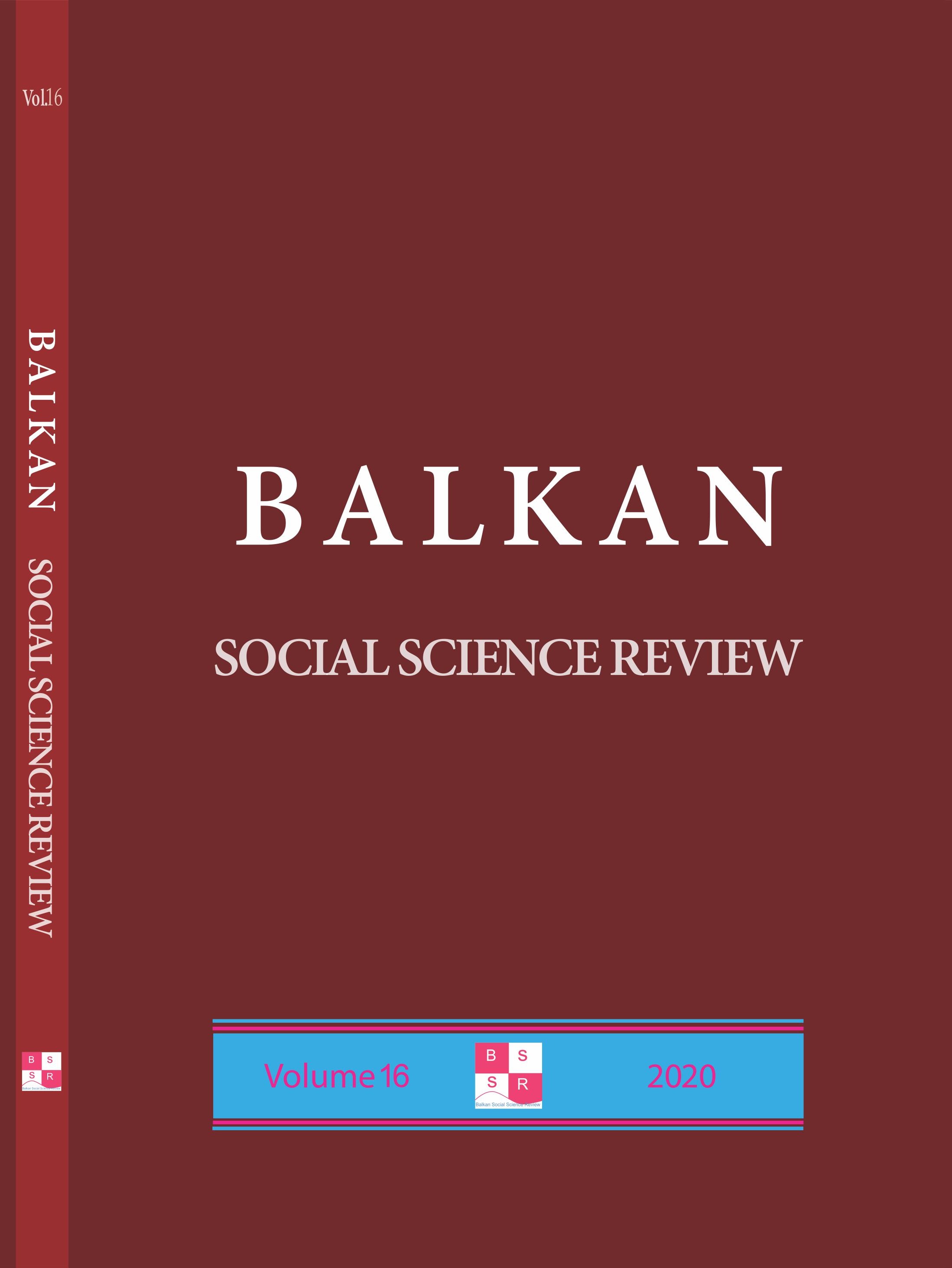 Balkan Social Science Review